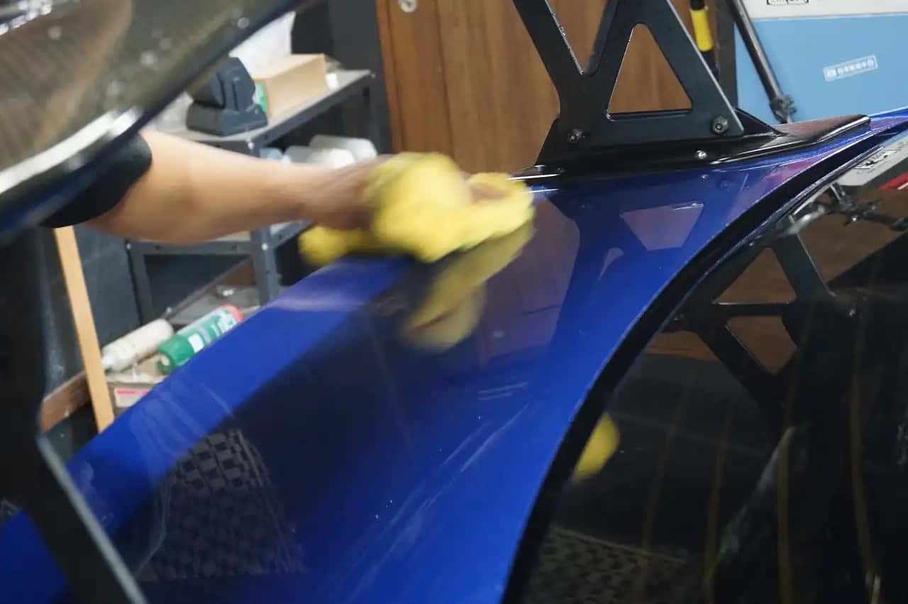 施工後3年半 WRX Sti メンテナンス作業に