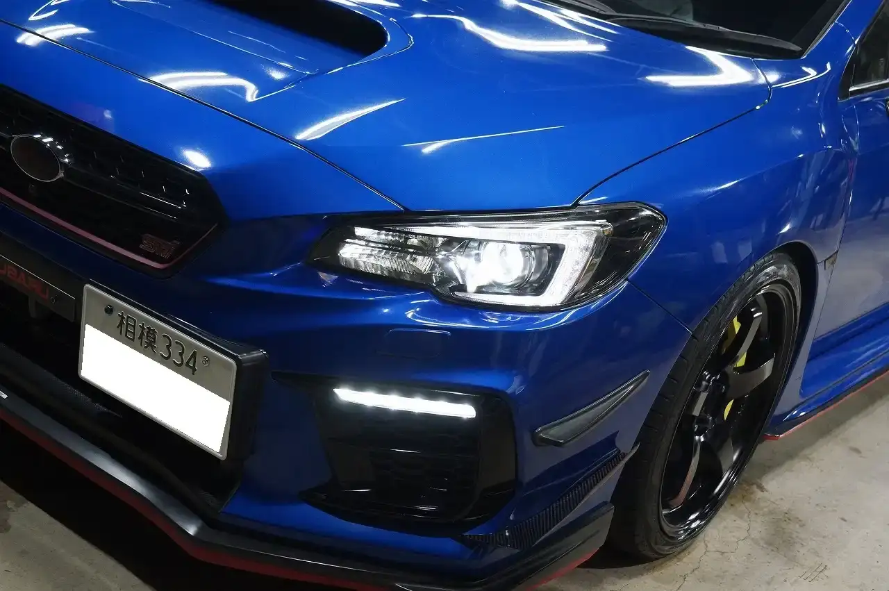 施工後３年半　WRX Sti メンテナンス完了です