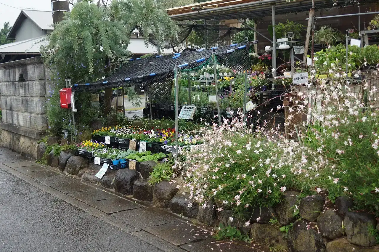 無人販売のところがあり